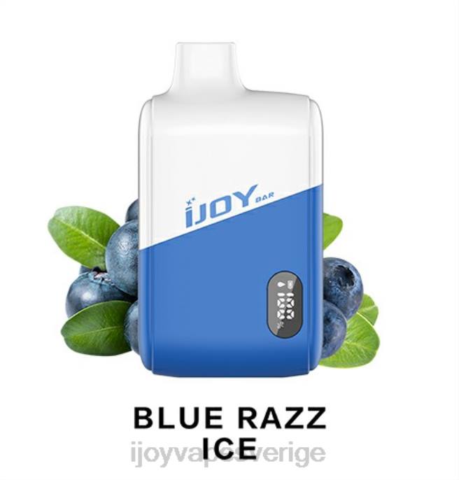 iJOY Best Flavor | iJOY Bar IC8000 disponibel 66T4179 blå razz is