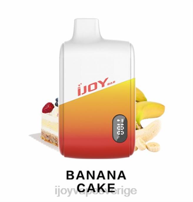 iJOY Vape Review | iJOY Bar IC8000 disponibel 66T4176 banankaka