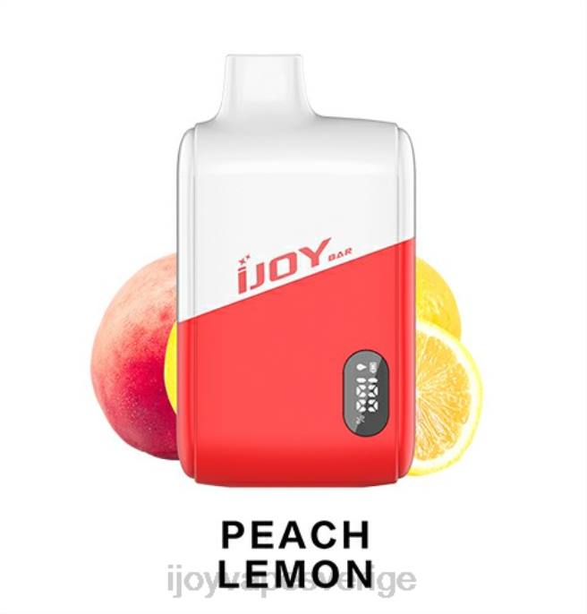 iJOY Vape Shop | iJOY Bar IC8000 disponibel 66T4190 persika citron