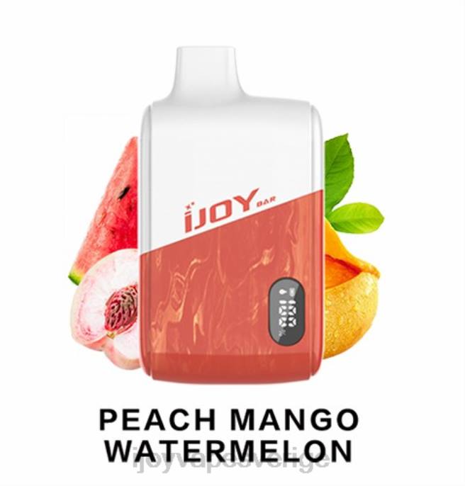 iJOY Vape Sverige | iJOY Bar IC8000 disponibel 66T4191 persika mango vattenmelon