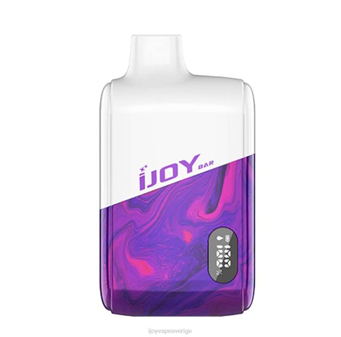 iJOY Vapes For Sale | iJOY Bar Smart Vape 8000 bloss 66T417 persika blåbär